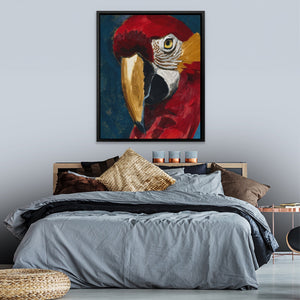 Scarlet Thunder Portrait - Luxury Wall Art