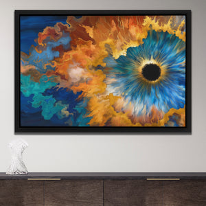 Sea Anemone Bloom — Sea Anemone Bloom Opulent Wall Closeup 130