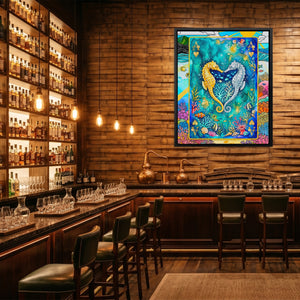 Sea Creature Ace of Hearts Card — Sea Creature Ace of Hearts Card Whiskey Bar Port 171