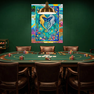 Sea Creature Ace of Hearts Card — Sea Creature Ace of Hearts Card Poker Room Green Port 126