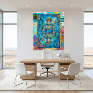 Sea Creature King of Hearts Card — Sea Creature King of Hearts Card White Bull Room Port 188