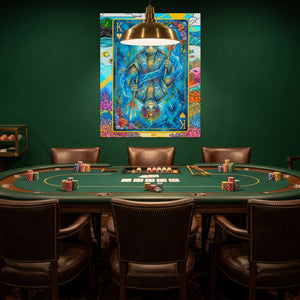 Sea Creature King of Hearts Card — Sea Creature King of Hearts Card Poker Room Green Port 128