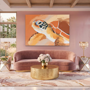 Sea Turtle Rising โ Sea Turtle Rising Pink Pleasure Land 163