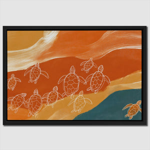 Sea Turtles Tide โ Sea Turtles Tide Close Up Landscape 69
