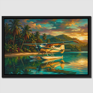 Seaplane Tropical Sunset โ Seaplane Tropical Sunset Close Up Landscape 70