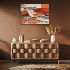 Sediments Fire - Luxury Wall Art