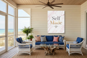 Self Made Golden Vision โ self made golden vision living room with couch 2 1port flush print