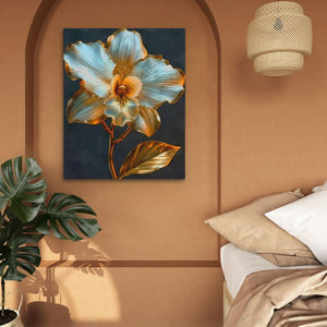 Serene Spirit - Modern Wall Art in Black Frame