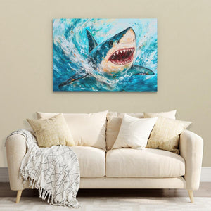 Shark Attack - Luxury Wall Art