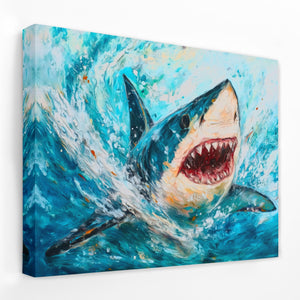 Shark Attack - Luxury Wall Art