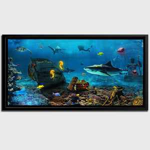 Shark Ocean - Luxury Wall Art