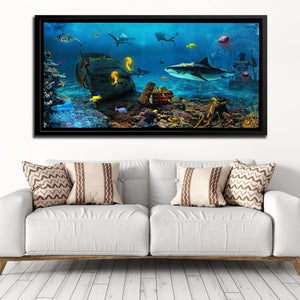Shark Ocean - Luxury Wall Art