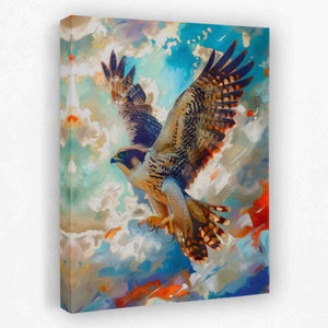 Sharp Talons - Animals Canvas Wall Art