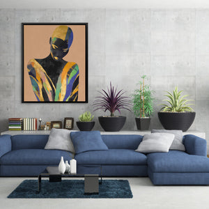 Shattered Self Portrait - Luxury Wall Art