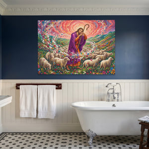 Shepherd Divine Radiance — Shepherd Divine Radiance Blue Bathroom Land 20