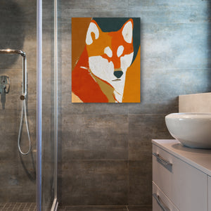 Shiba Sunset Portrait