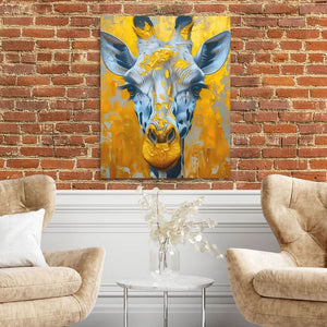 Shimmering Giraffe - Luxury Wall Art