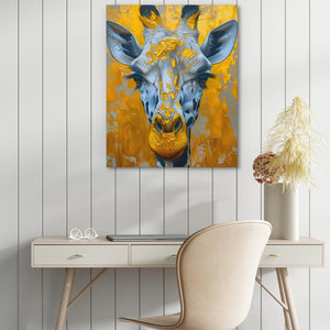 Shimmering Giraffe - Luxury Wall Art