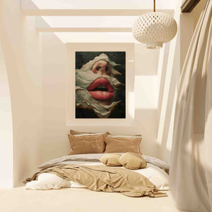 Shocked in Stone - Black Gold and White Art