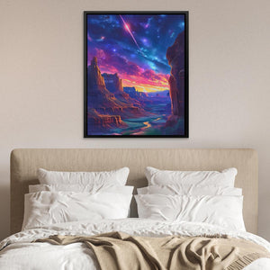 Shooting Star Canyon - Luxury Wall Art