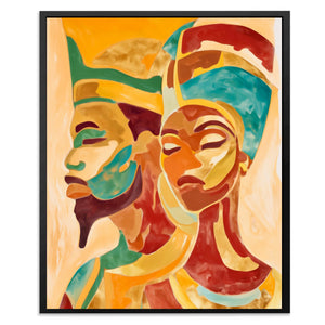 Sisterhood Golden Reverie - Luxury Wall Art