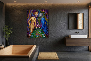 Skeletal Kings Gambling โ skeletal kings gambling small bathroom interior 1port flush print