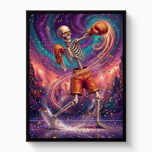Skeleton Confetti Punch - Luxury Wall Art