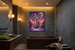 Skeleton Confetti Punch - Luxury Wall Art