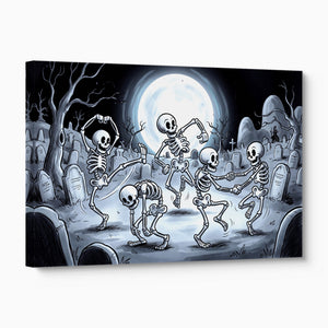 Skeleton Dance Rubber Hose - Luxury Wall Art