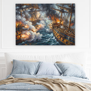 Skeleton Fleet Battle — Skeleton Fleet Battle Light Blue Bed 111