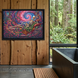 Skeleton Floral Reverie โ Skeleton Floral Reverie Outdoor Bathroom Log Land 130