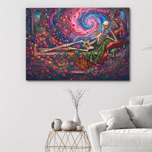 Skeleton Floral Reverie โ Skeleton Floral Reverie White Walls 156