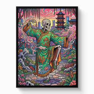 Skeleton Garden Form - Luxury Wall Art