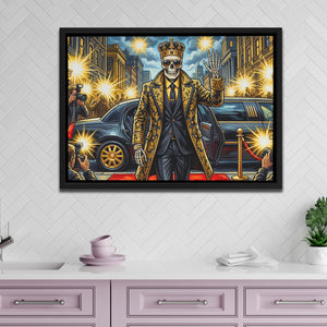Skeleton King Crowned — Skeleton King Crowned pink kitchen land 259