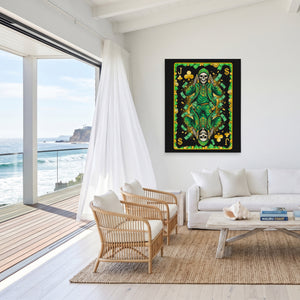 Skeleton Money Jack of Clubs Card — Skeleton Money Jack of Clubs Card Malibu Beach Port 57