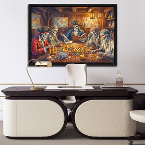 Skeleton Pirates Counting — Skeleton Pirates Counting Luxury Office Desk 157