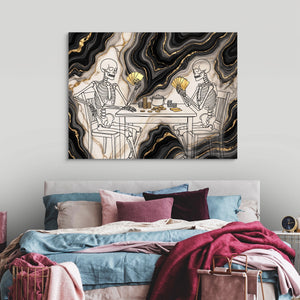 Skeletons Golden Game โ skeletons golden game sq luxury bedroom 1land flush print