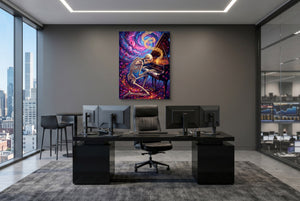 Skeleton's Nocturne - Luxury Wall Art