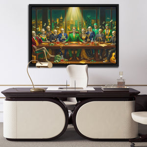 Skull Last Supper — Skull Last Supper Luxury Office Desk 166