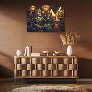 Skull Winning Bidder — Skull Winning Bidder Brown Room Clean 21