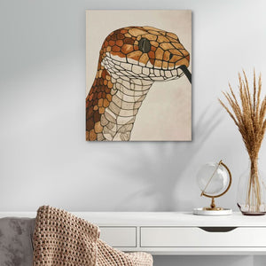 Slithering Snake - Luxury Wall Art