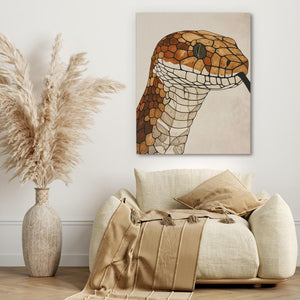 Slithering Snake - Luxury Wall Art