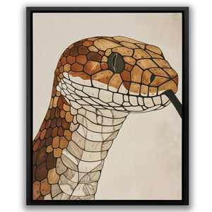 Slithering Snake - Luxury Wall Art