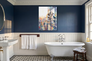 Sloth Window Washer - Luxury Wall Art