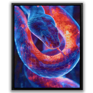 Snake Heat Signature - Luxury Wall Art