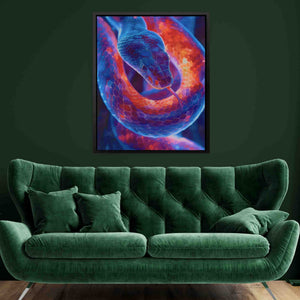 Snake Heat Signature - Luxury Wall Art