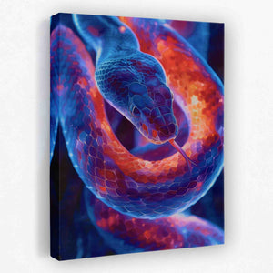 Snake Heat Signature - Luxury Wall Art