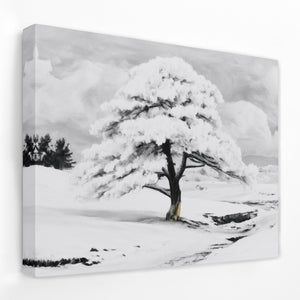 Snowfilled Plains โ Snowfilled Plains Landscape Side View Mirror Wrap 124
