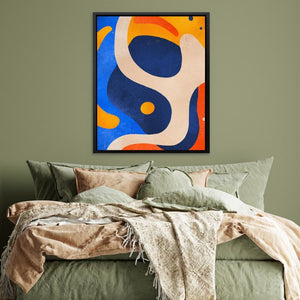 Soft Abstraction - Framed Art Print