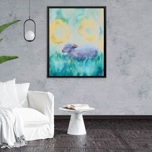 Soft Grass Slumber - Luxury Wall Art